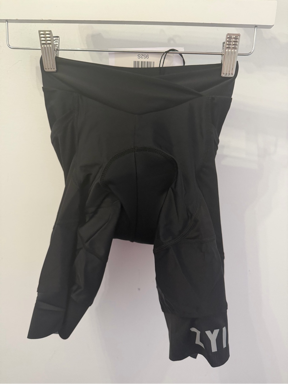 Women’s black race, biking shorts